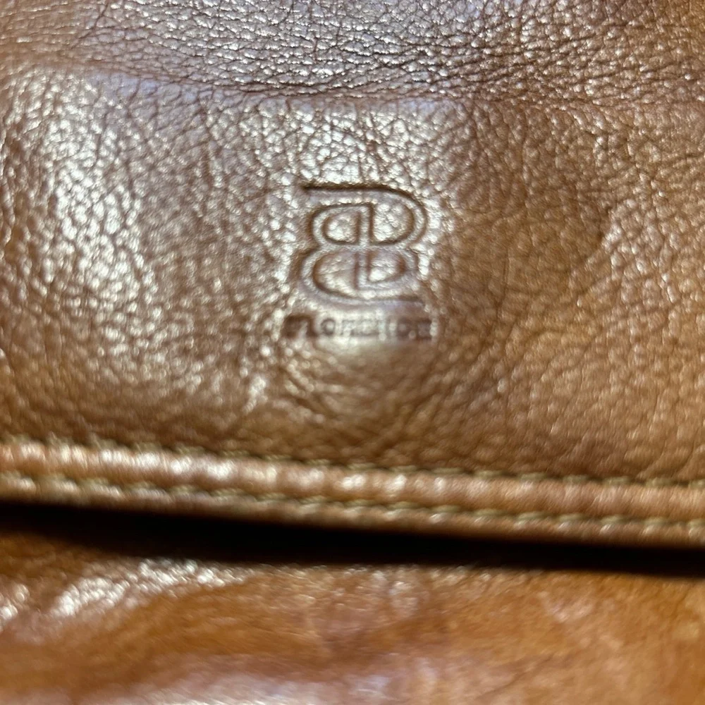 Florence Made in Italy Leather Crossbody Bag Purse